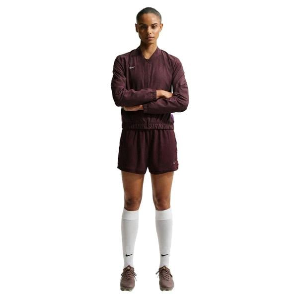 Nike Womens/Ladies Academy Shorts - Burgundy - 