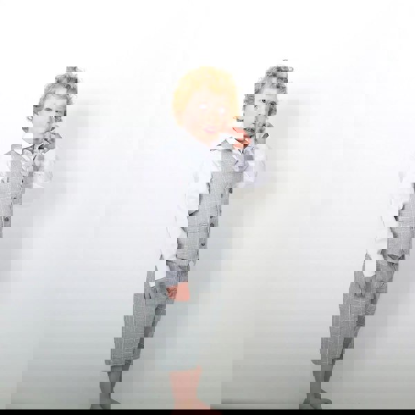 boy standing for picture