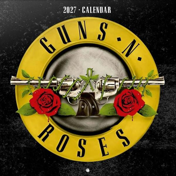 Guns N Roses Calendar 2027, Wall Calendars, Month To View, Entertainment, Gift