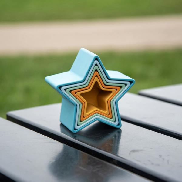 tickit SiliSoft® Star Stacking Cups (Neutral)
