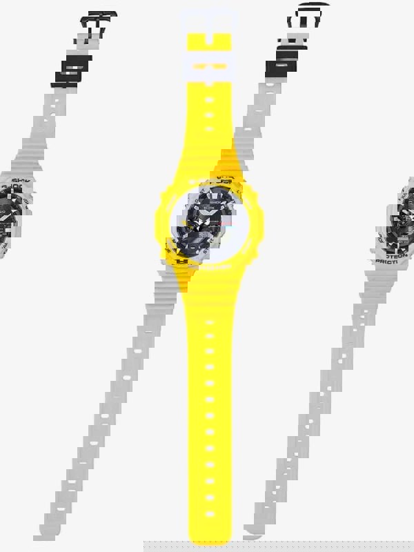 Casio G-Shock Bluetooth Solar 2100 Series Yellow Smartwatch GA-B2100C-9AER