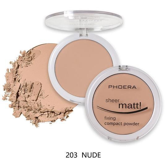 PHOERA Sheer Matte Long Lasting Compact Foundation Setting Powder