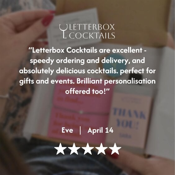 Letterbox Cocktails Christmas Cocktail Gift Wrap - Make Your Festive Gift Unforgettable