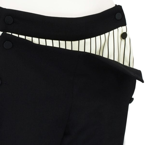 Monse trousers with button fastening bib front