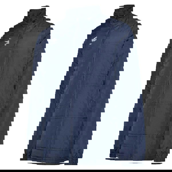 Umbro Mens Club Essential Bench Jacket - Dark Navy