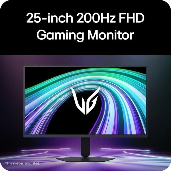 LG UltraGear G5 25G523B-B 25 Inch FHD 200Hz IPS Gaming Monitor Black