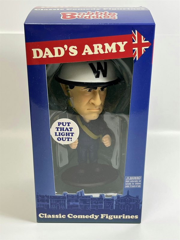 BCS Chief Warden Hodges Dads Army Bobble Buddies 7 Inch Figurine BCS BCDA0010