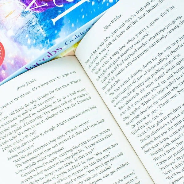 Anna Jacobs Jubilee Lake Series 3 Books Collection Set (Silver Wishes, Golden Dreams, Diamond Promises)