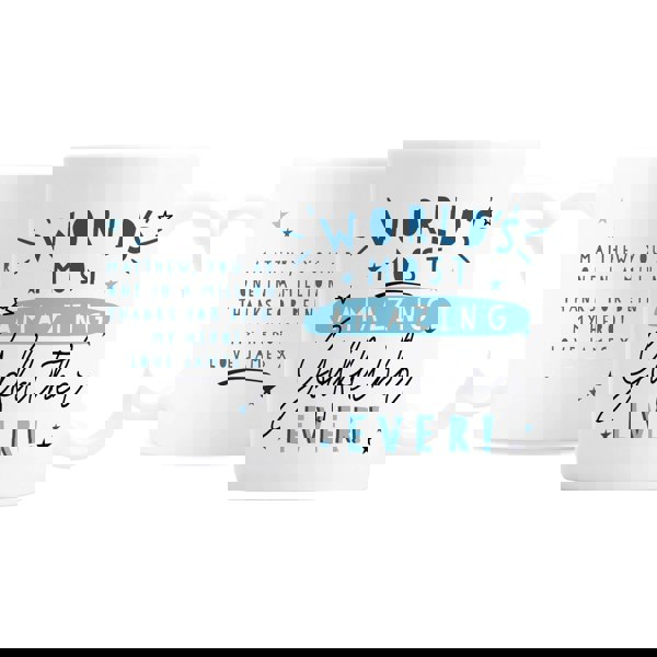 Personalised Memento Company Personalised World's Most Amazing Godfather Mug