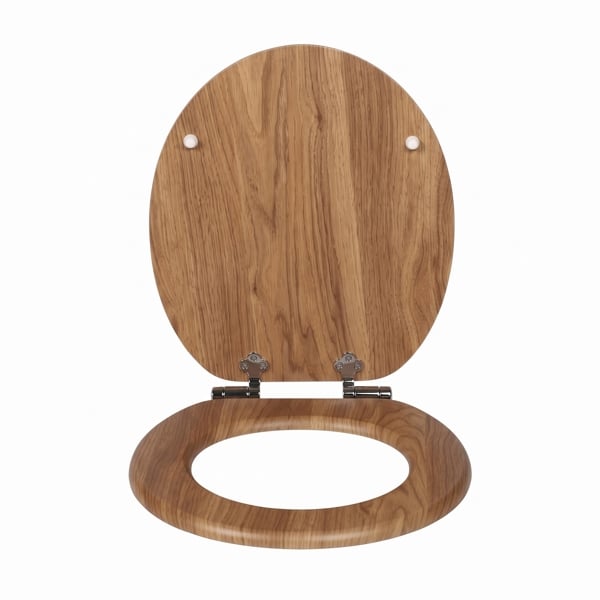 RTS Simple Oak Soft Close Toilet Seat