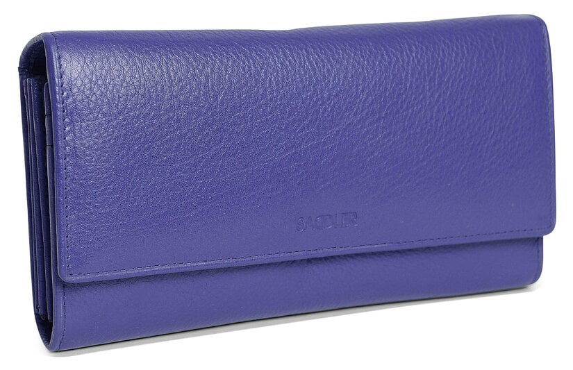 SADDLER Large Leather Multi-Section Purse "Grace" – Handmade by Saddler | RFID Protected & Gift Boxed