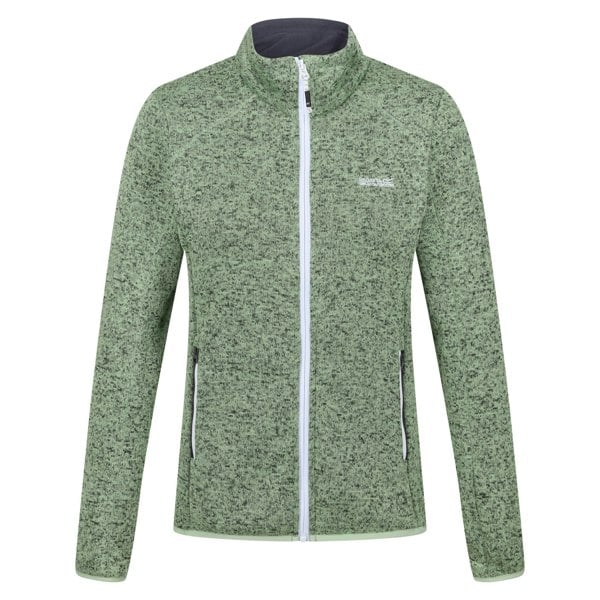 Regatta Women's Newhill Marl Full Zip Fleece Jacket - Green