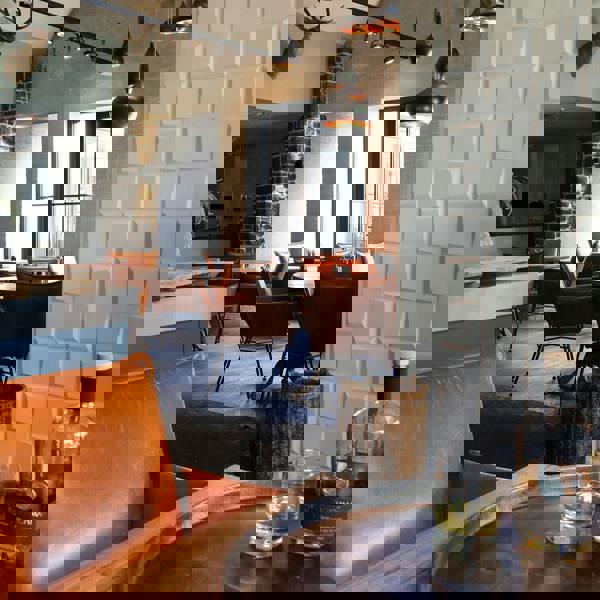 W3DP0014 - GA-WA21 Oberon Eco Friendly 3D Wall Panels Decorative Tiles - 50x50 cm - 12 Boards (for 3 sqm2)