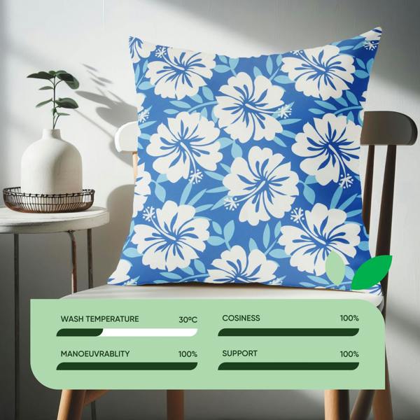 Gardenwize Pack of 2 Blue Hawaiian Cushion Covers