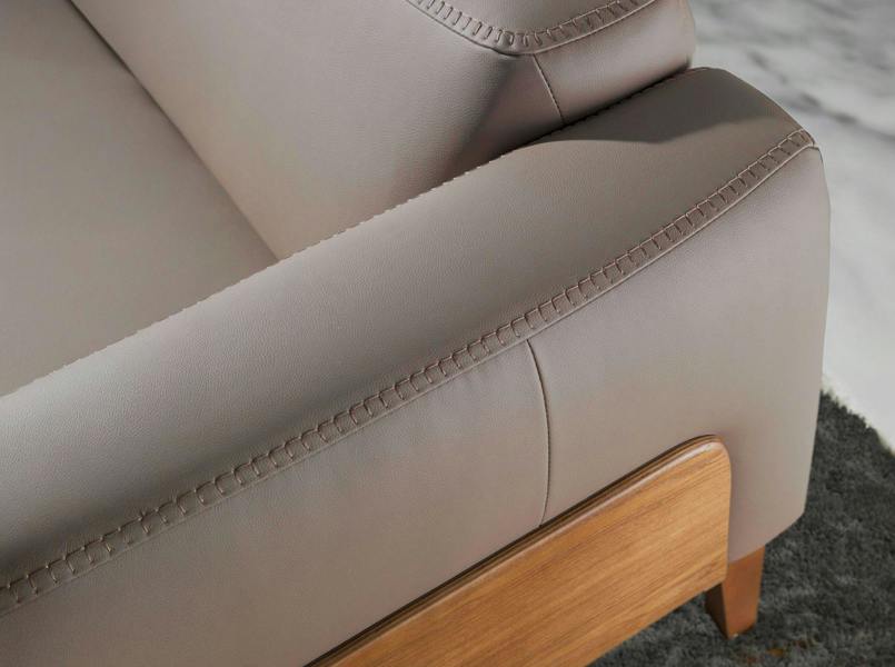 Angel Cerdá Mink leather sofa 6028/6029