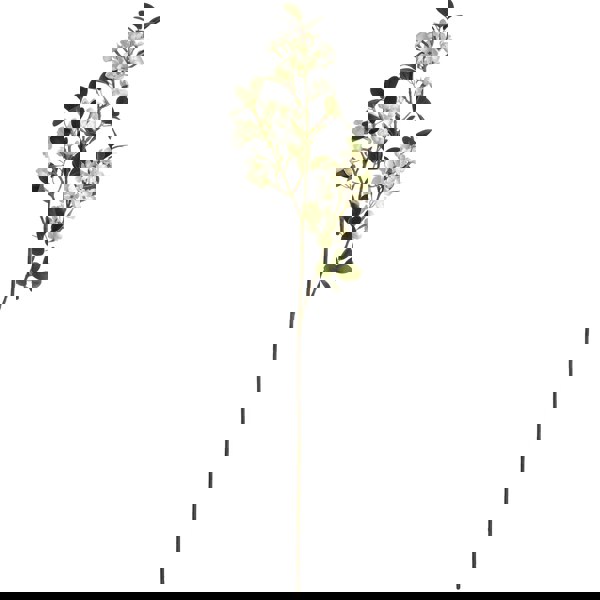 Hill Interiors Artificial Spring Orange Flower - White