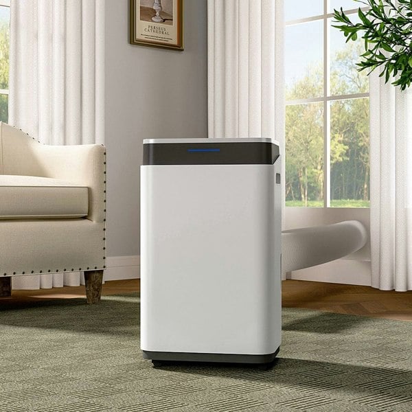 WiFi 20L White Dehumidifier with Wheels Timer function Dehumidifiers Living and Home