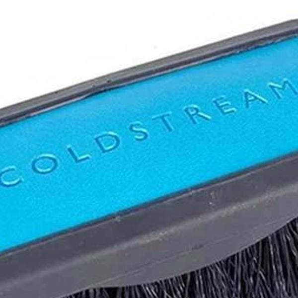 Coldstream Faux Leather Horse Dandy Brush - Navy/Blue - 