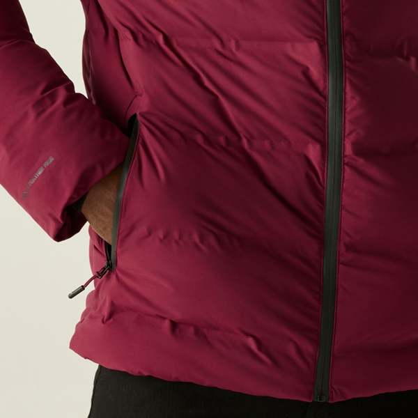 Regatta Mens Altoro Thermal Waterproof Jacket - Dark Maroon