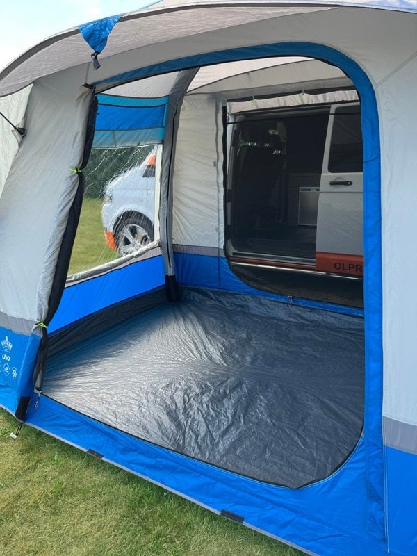 Uno Breeze Inflatable Campervan Awning OLPRO