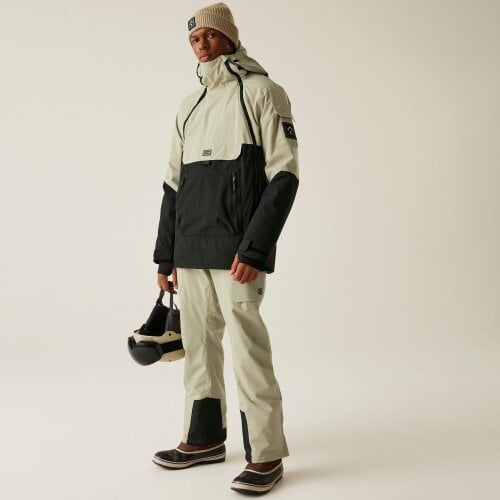 Dare 2B Mens II T-Bar Overhead Ski Jacket - Abbeystone/Black