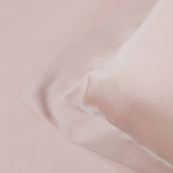 Ethical Bedding Eucalyptus Silk Pillowcase Pair - Rose