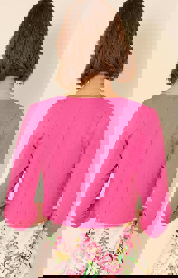 Alie Street London Freya Bolero - Candy Pink