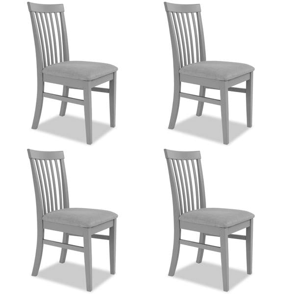 Florence Highback Upholstered Chairs Set of 4
