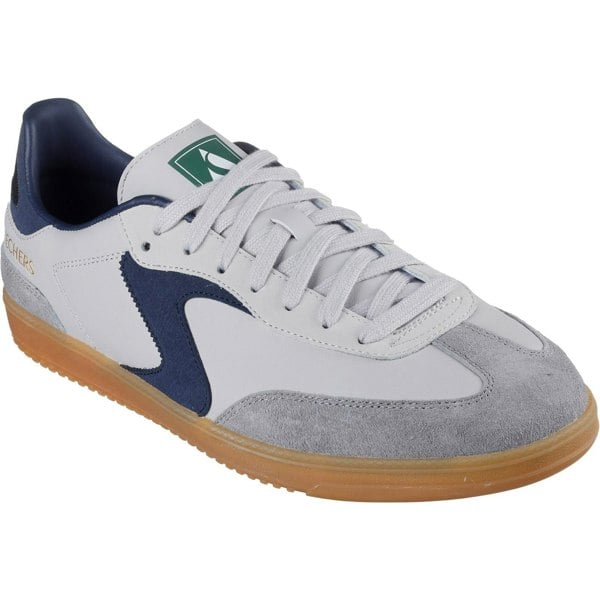 Skechers Hotshot Pyke Synthetic Men's Grey/Navy Trainers
