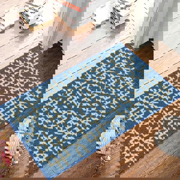 Smart Living Siam Gel Mat - Blue Cream