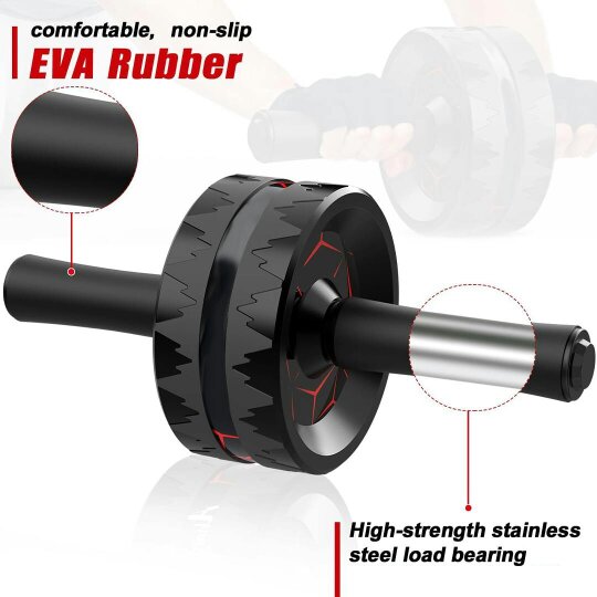 Havendro Pro Abs Roller Exercise Wheel Abdominal Core Strength Workout Muscle Cruncher