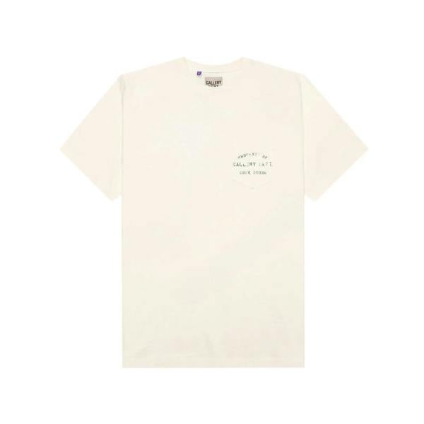 Gallery Dept. Property Of Stencil Property Of T-Shirt   in  Cream