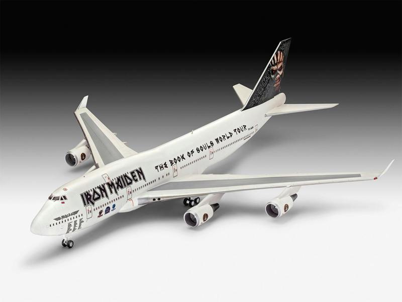 Revell Boeing 747-400 Iron Maiden Ed Force One (1:144 Scale)
