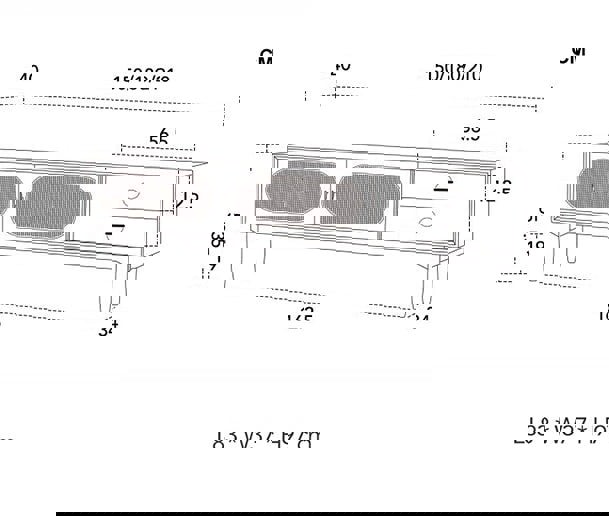 Mario Cane Rattan TV Stand-Weilai Concept-Weilai Concept