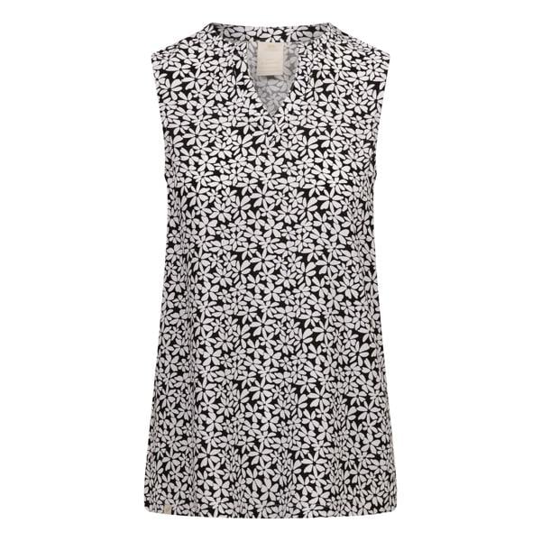 Trespass Womens/Ladies Kaylyn Printed Vest Top - Black - 