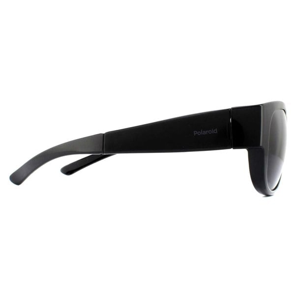 Polaroid Suncovers Fit Over Glasses Sunglasses PLD 9008/S 807 C3 Black Grey Polarized