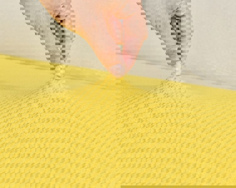 Anyhouz Anyseat Sofa Cover Yellow Polyester Thick Stretchable Cushion For Living Room 1Pc Enlarge Size 160-185cmx85-105cm