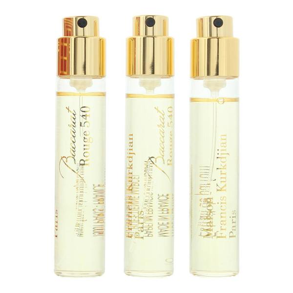 Maison Francis Kurkdjian Baccarat Rouge 540 Extrait de Parfum 3 x 11ml Travel Refills