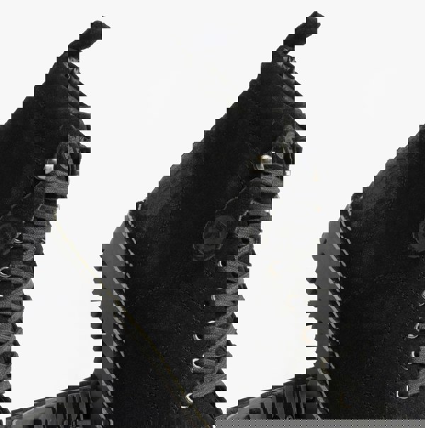 Popps 1961 MOD Mens Suede Boots Black