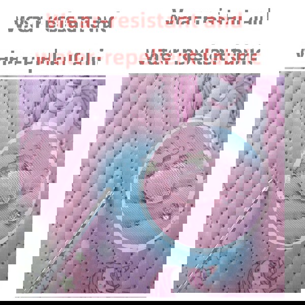 Anymom Mommy Baby Changing Bag Blue Unicorn Waterproof Shoulder Bag