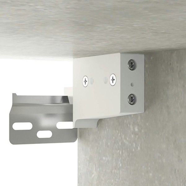 Berkfield Wall-mounted Bedside Cabinet Concrete Grey 35x35x20 cm