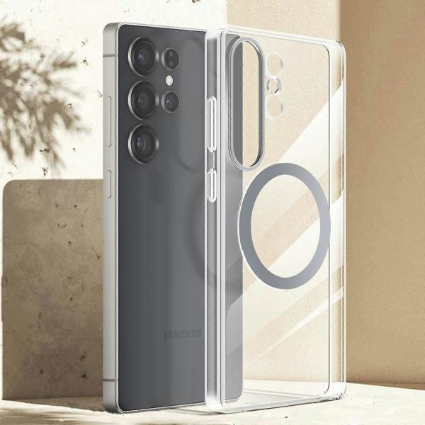Samsung Galaxy S25 Ultra 6.9" Clear Magnetic Case - GP-FPS938SAATW