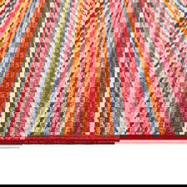 My Mat Stain Resistant Candy Multi Bright Stripe