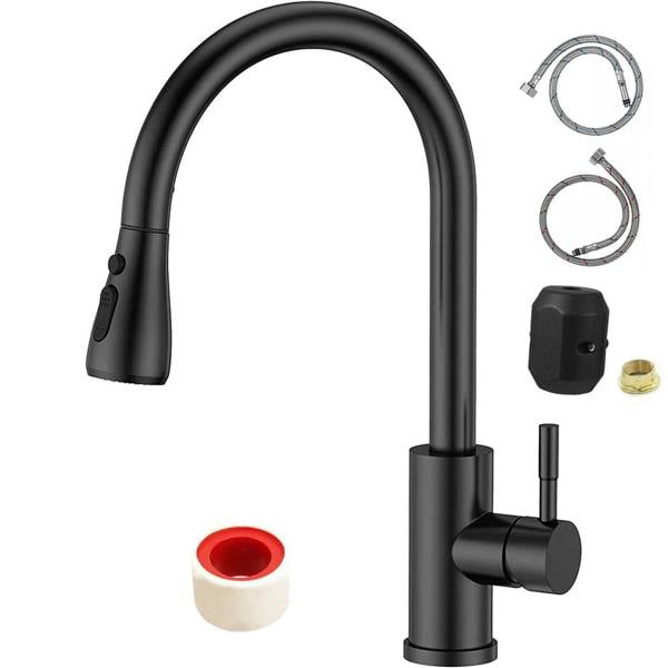 Havendro 360° Swivel Pull Out Kitchen Sink Mixer Tap Modern Single Lever Mono Tap