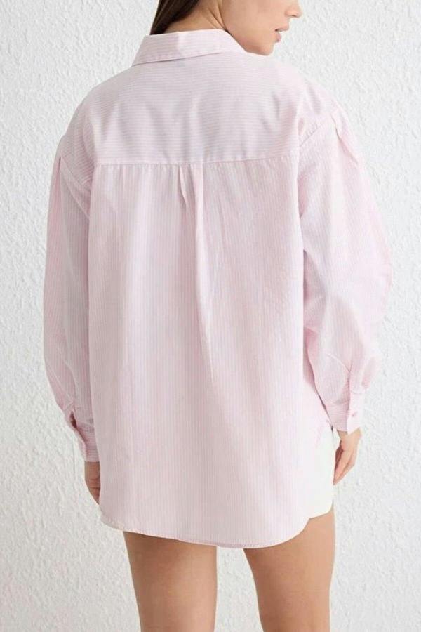WOVCOR Striped Woven Shirt