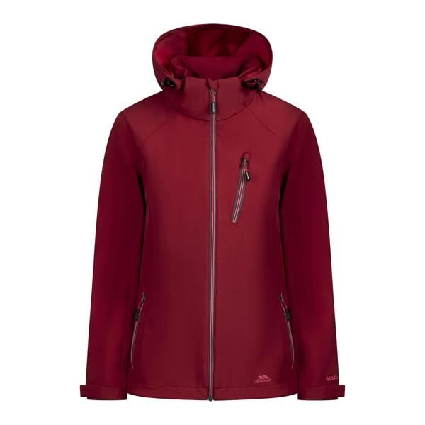 Trespass Womens/Ladies Persephone Soft Shell Jacket - Claret - 