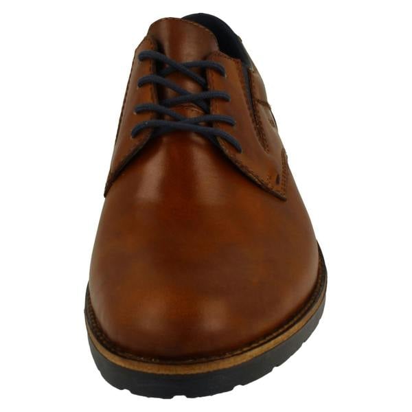 Rieker Mens Rieker Gusset Detailed Lace Up Shoes 14621