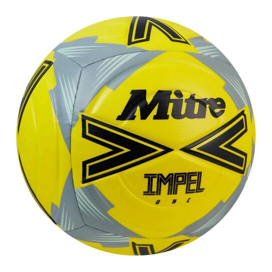 Mitre Impel One 24 Football Training Ball Yellow Sizes 3-4