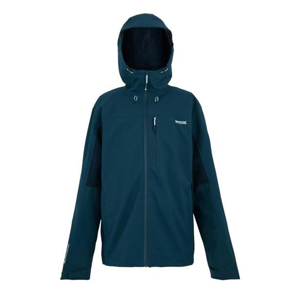 Regatta Mens Birchdale II Waterproof Jacket - Moonlight Denim - 