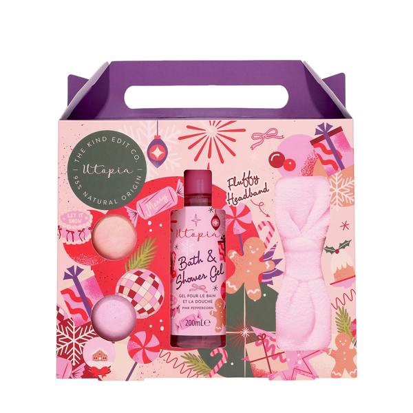 The Kind Edit Co. Utopia Fluffy Headband Gift Set